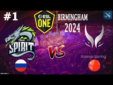 Видео: ОЧЕНЬ ПОТНАЯ КАРТА! | Spirit vs Xtreme #1 (BO2) ESL One Birmingham 2024