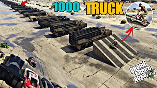 1000 Truck Mega Ramp GTA V || @benxgaming4816 #gaming
