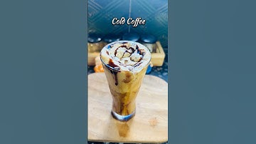 Perfect Cold Coffee ☕❄️😍 #viral#trending#shorts#youtubeshorts#ytshorts#food#cooking#coffee#healthy
