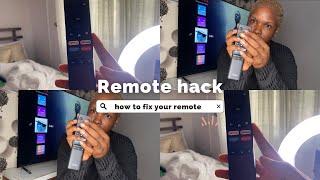 HOW TO FIX YOUR TV REMOTE IF ITS STOPS WORKING