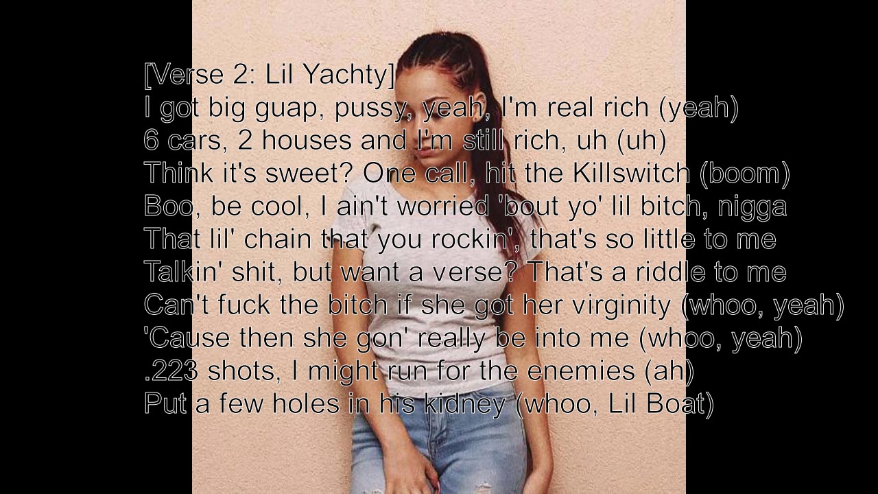 BHAD BHABIE GUCCI FLIP FLOPS LYRICS YouTube bhad-bhabie-gucci-flip-flops-lyrics-youtube