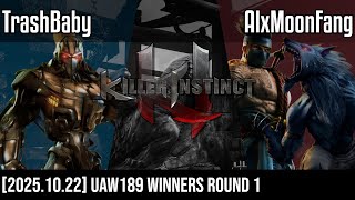 (KI2013) Ultrafine Atomic Weekly 189 - TrashBaby vs AlxMoonFang [Winners Round 1 - 2025.10.22]