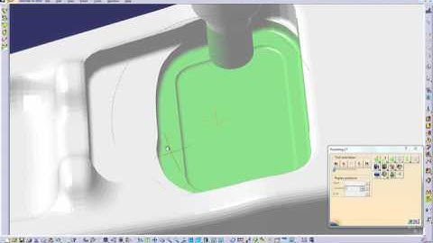 CATIA Machining ACM CAE Roughing 4
