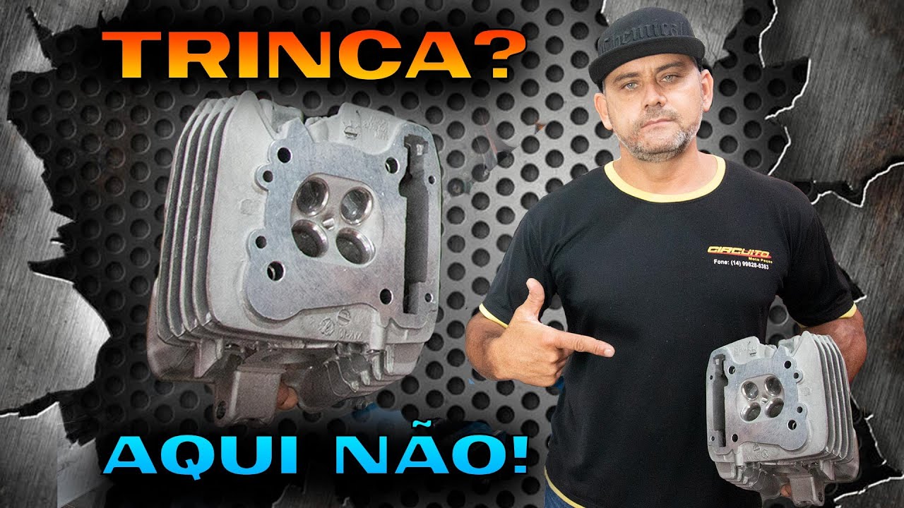CABEÇOTE XRE e CB 300, aqui NÃO TRINCA mais!!