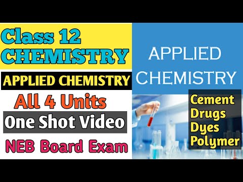 Applied Chemistry For