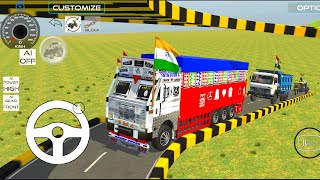 Driving Modefied Truck 3 & indian Dumper & Tempo  ⚡☠️ Hard challenge #truck #dumper #tempo #driving screenshot 1