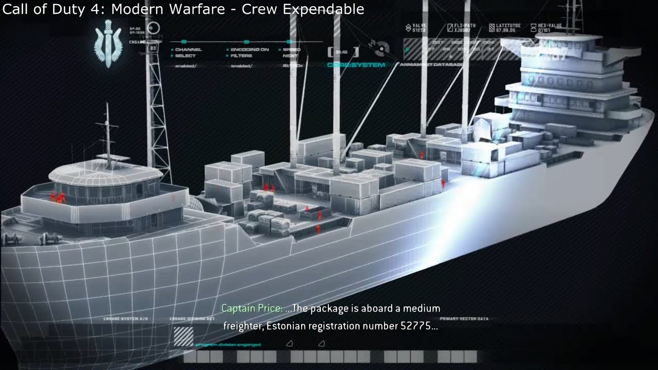 Call of Duty 4: Modern Warfare LP pt. 2 - Crew Expendable - YouTube