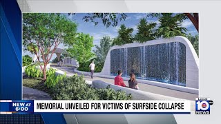 New memorial design unveiled for Surfside collapse victim