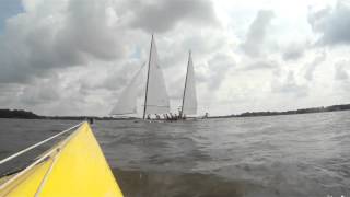 A Day at the Log Canoe Races