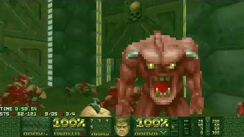 [Doom WAD] Jenesis - MAP01 Treatment Plant [UVMax, Pistol Start, Saveless]