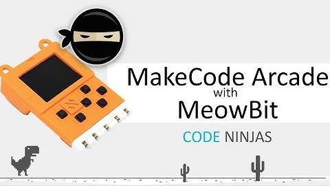 MakeCode Arcade and MeowBit Camp