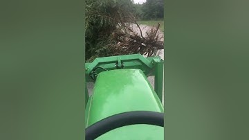 Little buck loader on John Deere 318