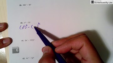 Difference of Square