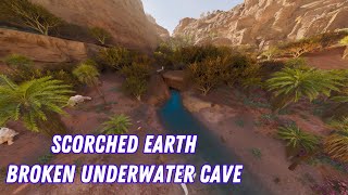 Broken Underwater Cave on Scorched Earth | Ark Ascended