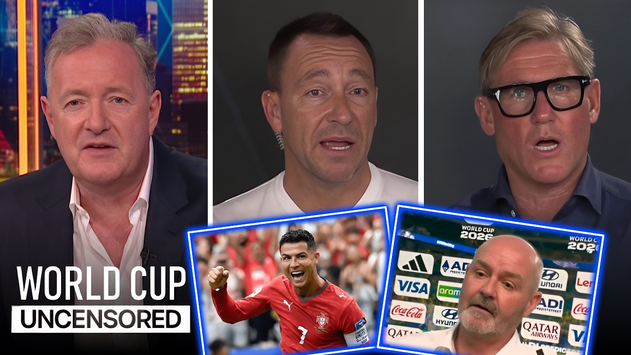 "He's A SURLY PRICK!" Piers' Ronaldo 'Obsession', Scotland Underachieving & Ghana Witch Doctor Joins