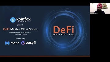 Introduction to DEFI - Koinfox Academy presents the DEFI Master Class - Session 1