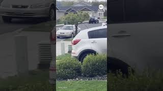 Driver accused of trying to run over child on bike
