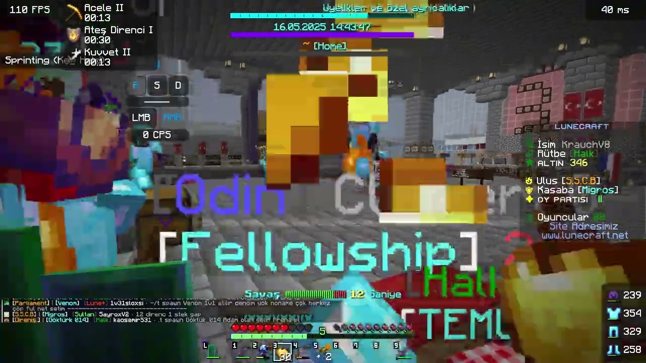 LuneCraft KillMontage 2 (Lt4tokatlayan Lulukeremab musabbt hasso ve SayroxV2 için)