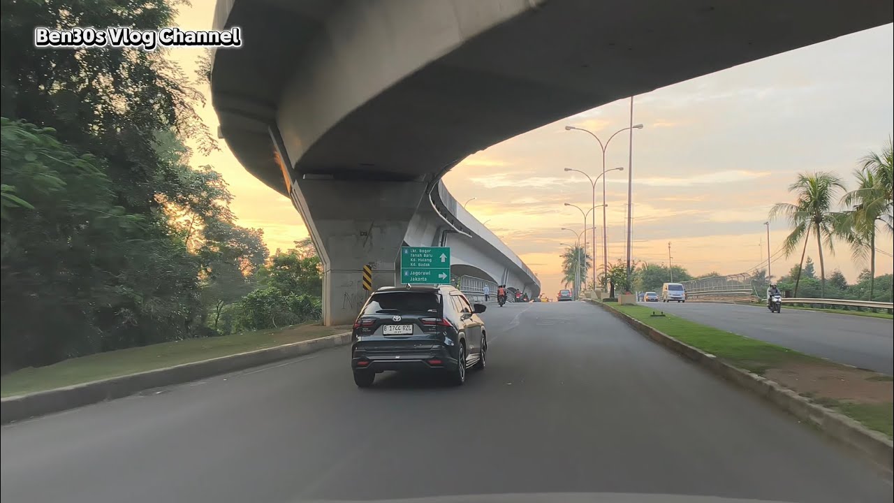 POV Drive 4K : From Sentul City to Toll Gate Cililitan