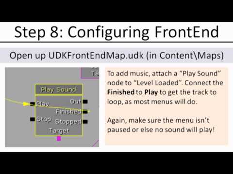 UDK Tutorial: Scaleform Menu