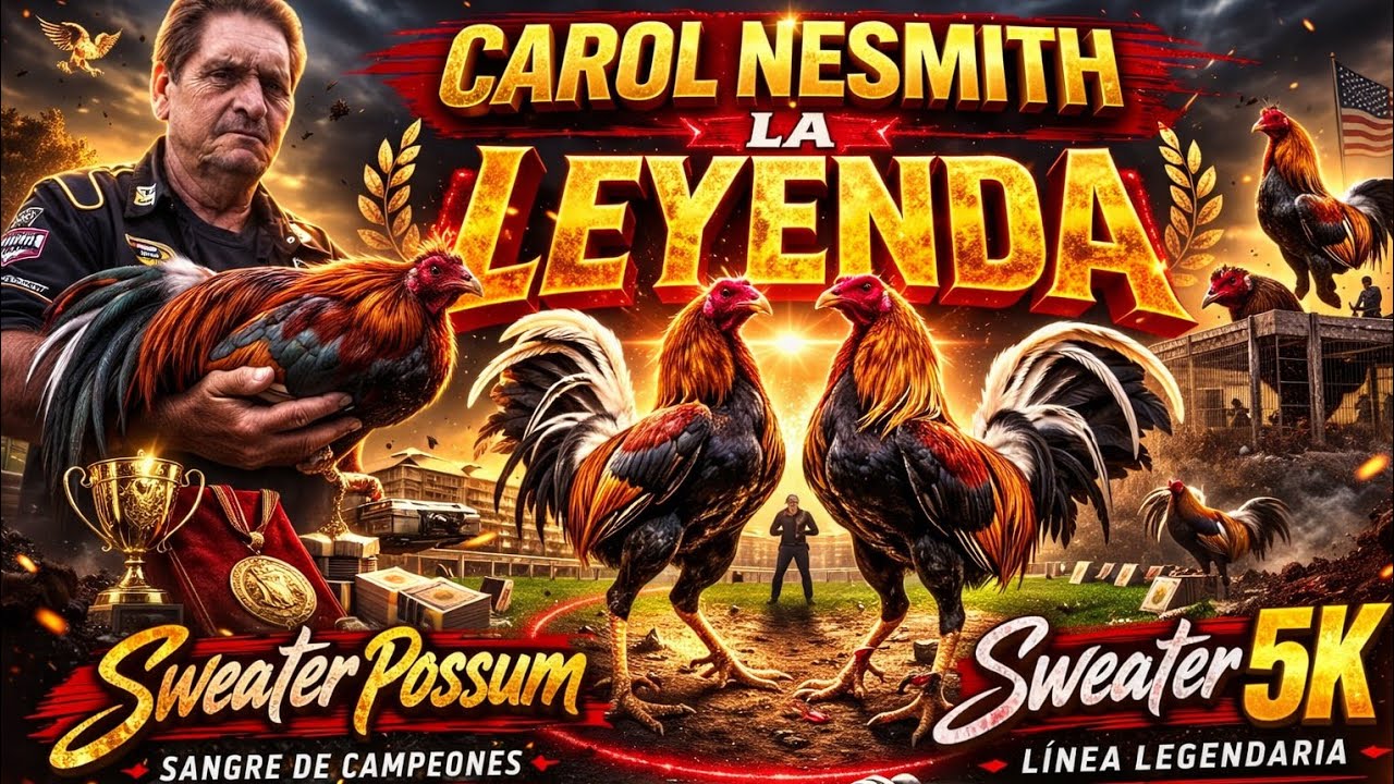 La Leyenda Carol Nesmith/ Sweater Possum & Sweater 5K 🐓🐓🐓💥💥🔥🔥