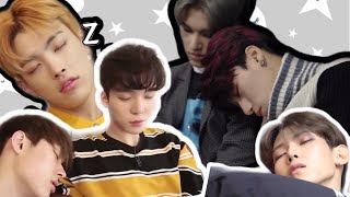 ATEEZ sleeping moments