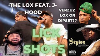 Styles-P Lick Shots (Feat. Sheek Louch, Jadakiss and J-Hood) DID LOX BODY DIPSET IN VERZUZ? REACTION