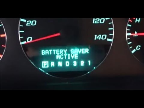 How To Fix Battery Saver Active Message (Chevrolet and GM)