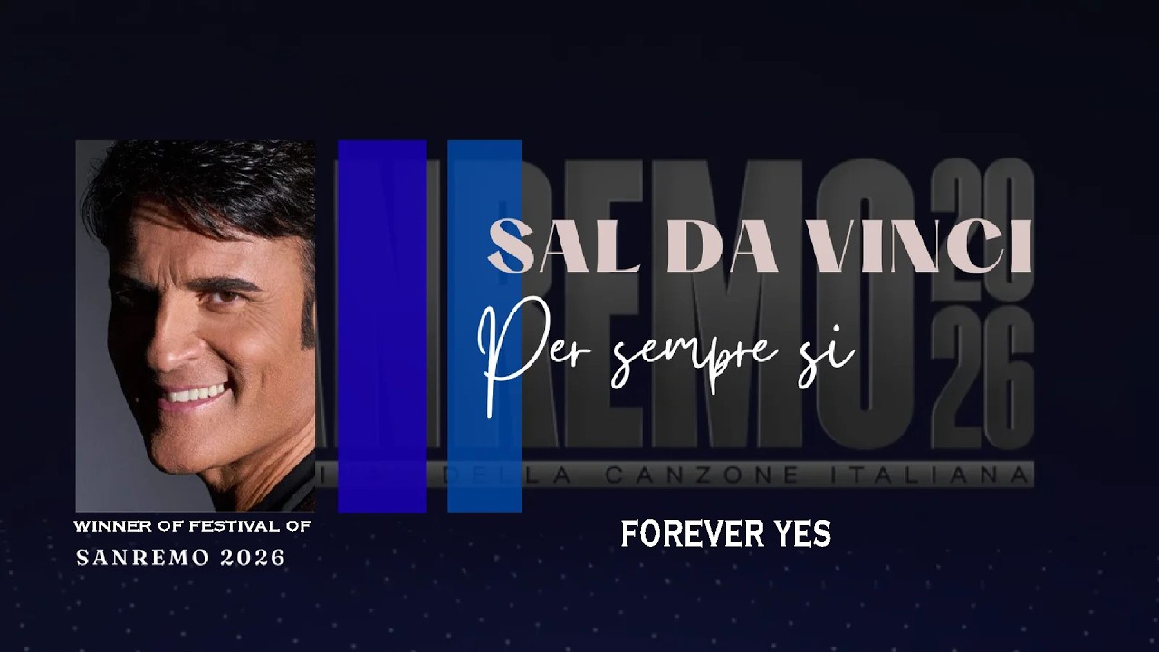 SAL DA VINCI★FOREVER YES(per sempre si)★KARAOKE(SANREMO 2026)