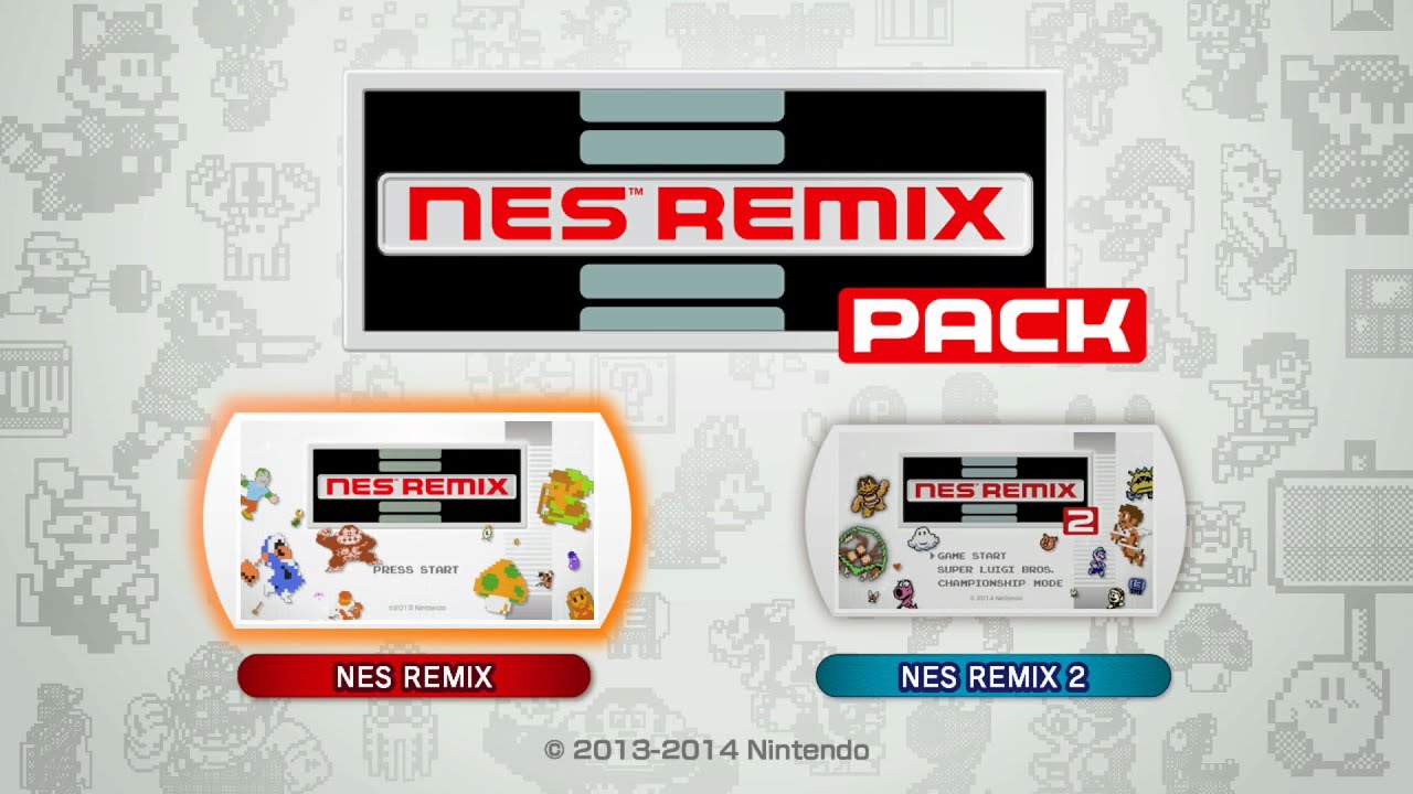 NES Remix Pack Nintendo Wii U Nintendo Selects (BRAND NEW FACTORY SEALED)