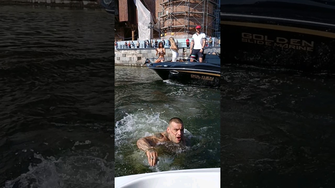 Popek prawie się utopił w Gdańsku!