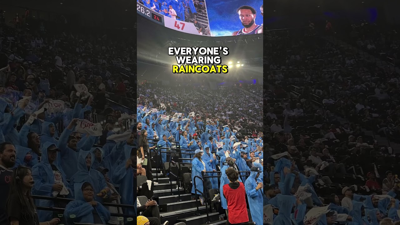 The Clippers’ new stadium is CRAZY. I sat in THE WALL for their 1st game! 