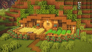 Minecraft : How to build Mountain Survival House Tutorial by Heyimrobby 24,881 views 2 years ago 12 minutes, 7 seconds