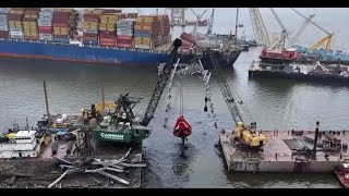 Video shows  view Key Bridge collapse on Dali