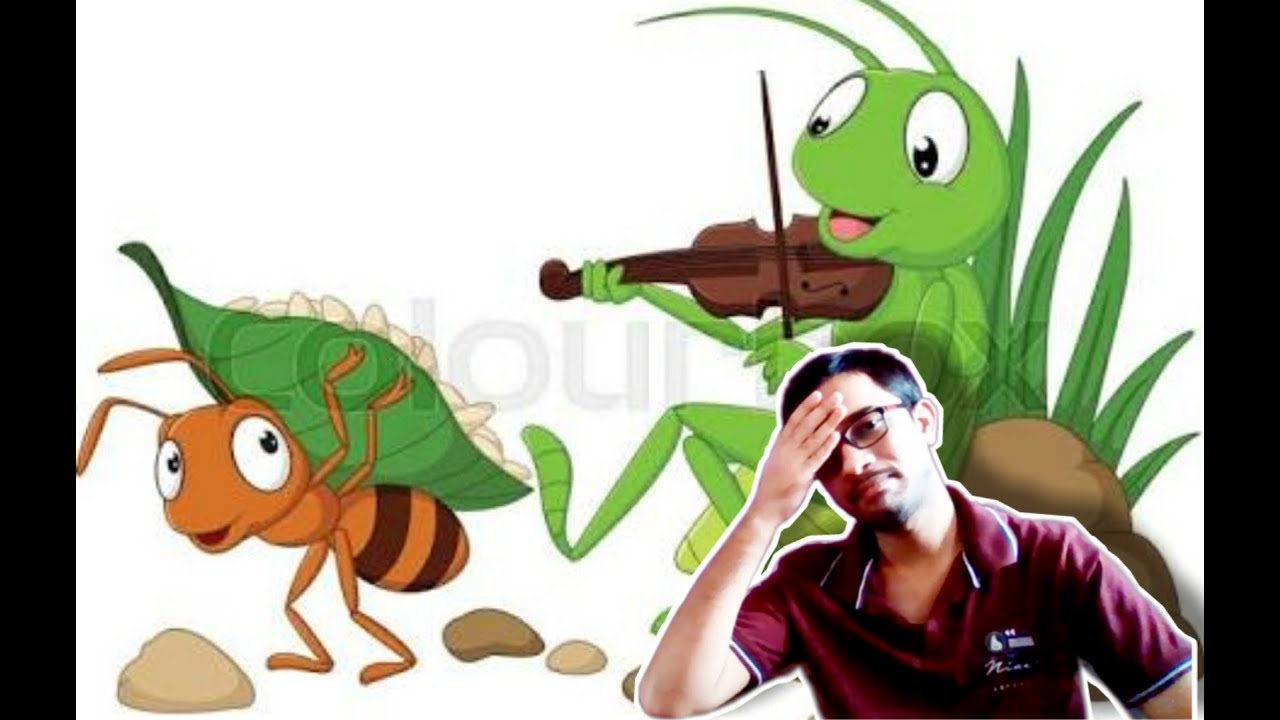 The Ant and The Grasshopper short story for kids - Indian Sign Language ...