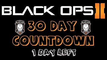 30 Day Countdown to Black Ops 2 - 1 Day Left (Black Ops 2 Top 5 Plays)
