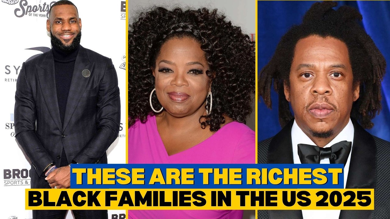 These are the Richest black Families in the United States. - YouTube