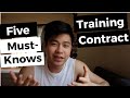 Training Contract Application Tips | 5 Things You Must Know