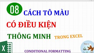 8 cách tô màu có điều kiện thông minh trong Excel (conditional formatting)