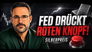 Silver price Saturday update: The Fed is now pressing the red button!