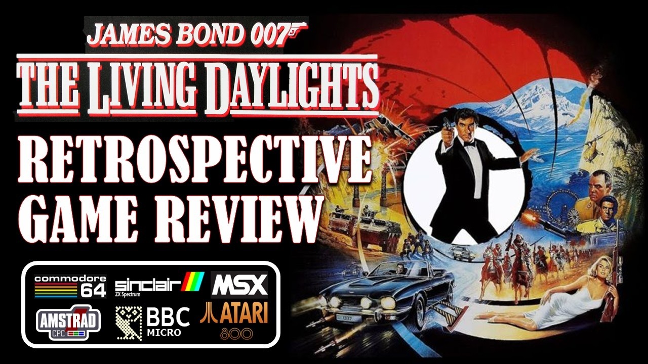 JAMES BOND 007: THE LIVING DAYLIGHTS - RETROSPECTIVE GAME REVIEW - ALL VERSIONS