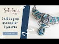 💎 3 idées simples pour assembler deux pierres en micro-macramé | Astuces de Stella ✨