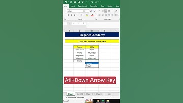 How to Insert Upper values😮 #excel #msexcel #shortsvideo #eleganceacademy #ytshorts #tricks #shorts