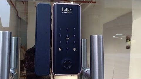 Hướng dẫn lắp khoá vân tay cửa kính Laffer G05/ G08