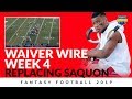 Week 4 Fantasy Football 2019 Waiver Wire Replacing Saquon