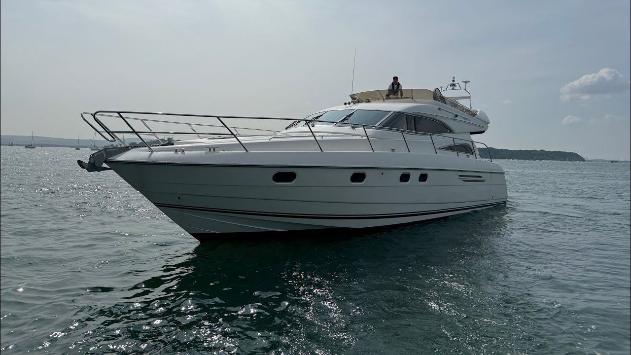 Princess 56 Flybridge всего за 200 000 фунтов стерлингов — #яхта #жизньнаяхте #прохождениеяхты
