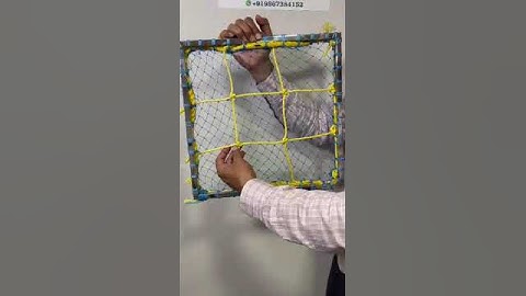 SALAMAH 2 layer Safety Net - Machine knotted Net and Fish Net