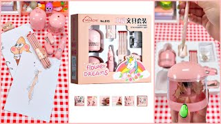 Unboxing Cute Stationery Set // Unicorn Stationery Set #shorts #youtubeshorts screenshot 4