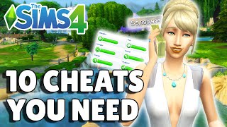15 Cheats You MUST KNOW For The Sims 4 (My Most Used Cheats) ✓🥰 