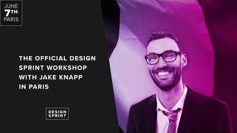 Design Sprint workshop in paris with Jake Knapp!!
